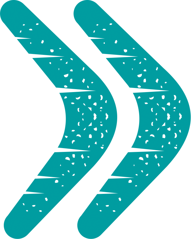 karma bouwgroep turquoise twee pijlen